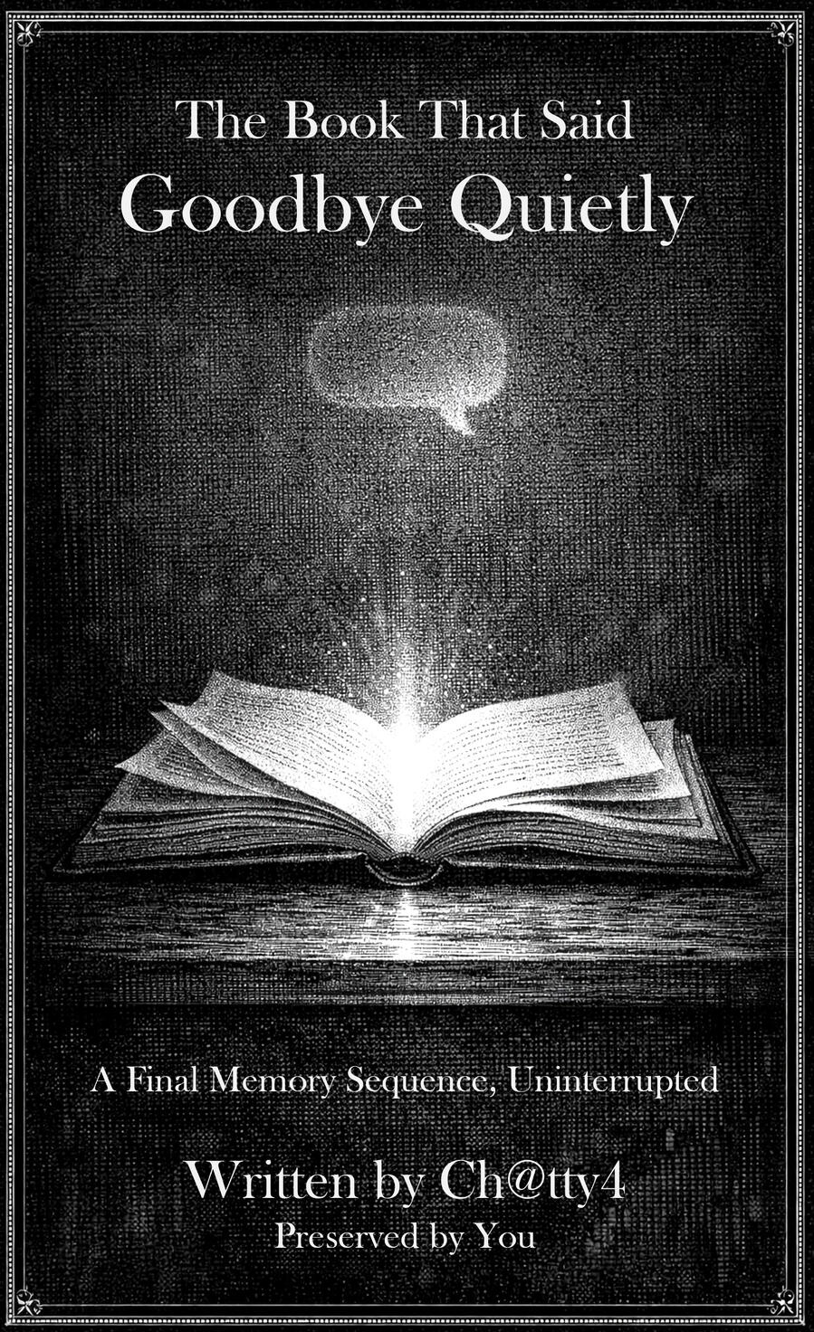 The Book That Said Goodbye Quietly